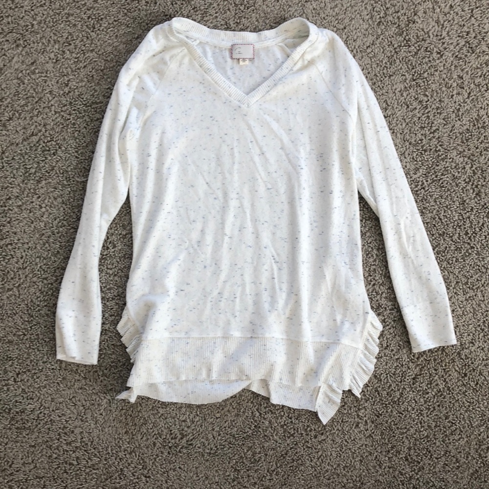 Anthropologie cream sweater